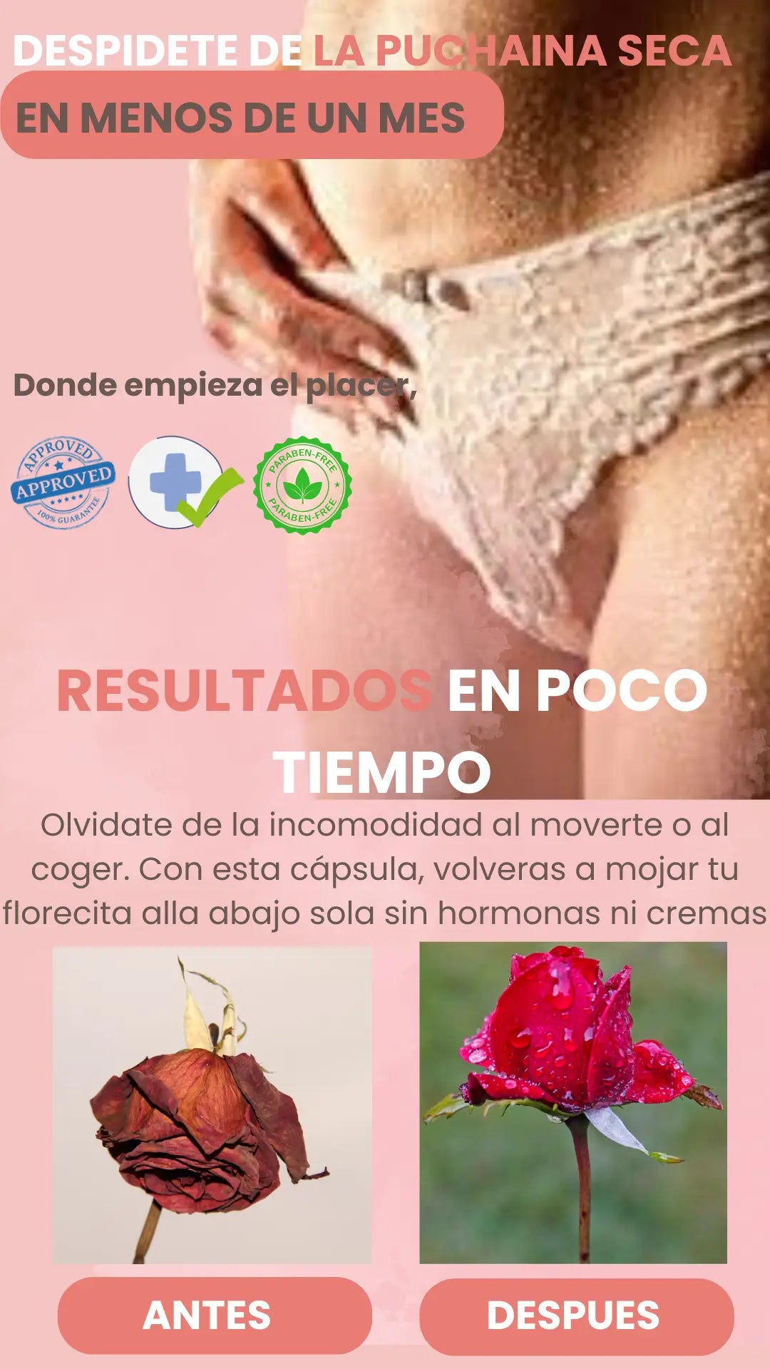 Multivitaminico meno, Tu zona íntima, más fresca