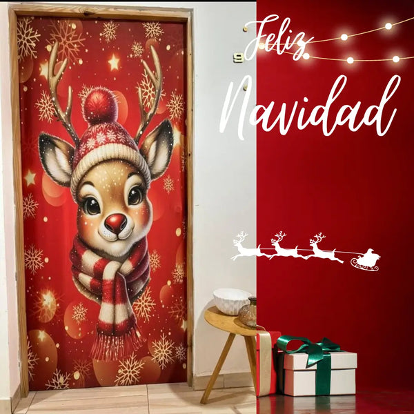 Forro Navideño para Puerta