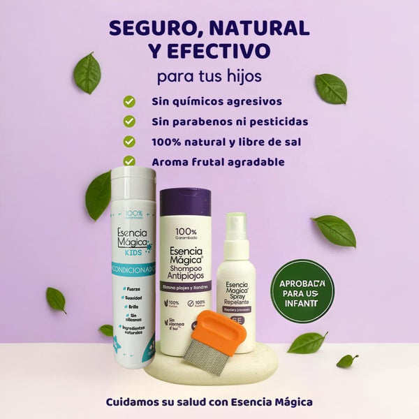 Kit Antipiojos Familiar Completo