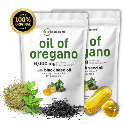 Capsulas de Aceite de Oregano 2 x 1 producto Importado